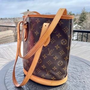 Louis Vuitton Petit Bucket Monogram